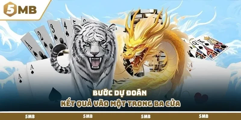 Bước dự đoán kết quả vào một trong ba cửa