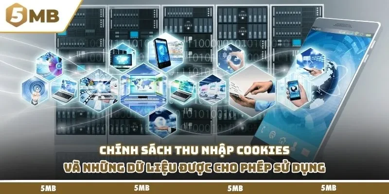 Chính sách thu nhập cookies và những dữ liệu được cho phép sử dụng